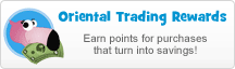 Oriental Trading Rewards